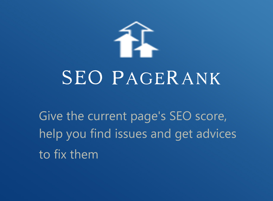 SEO PageRank - Portfolio project by Tiger Liu, China Developer
